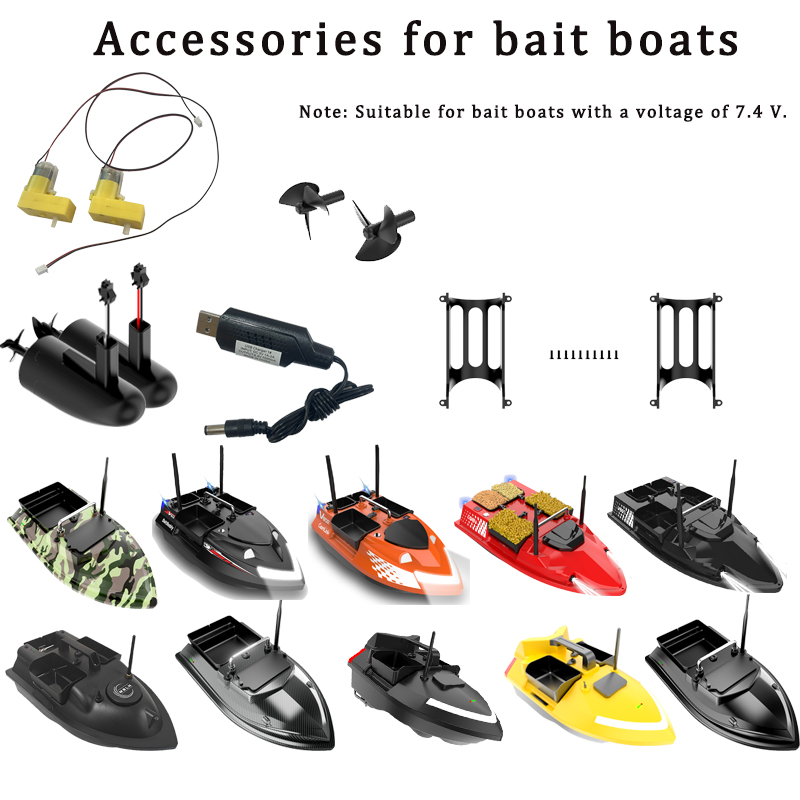 Fishing Boat Gps - MBLN 7.4V universeel aasbootaccessoire – compatibel