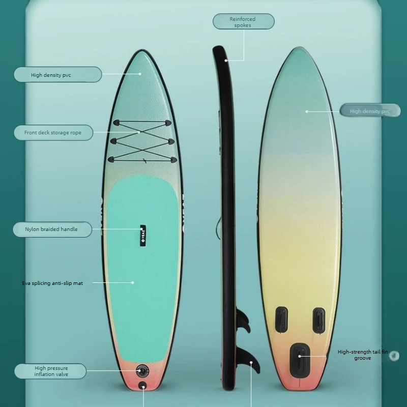 Fishing Boat Inflatable - Elektrische opblaasbare paddleboard SUP kajak visboot