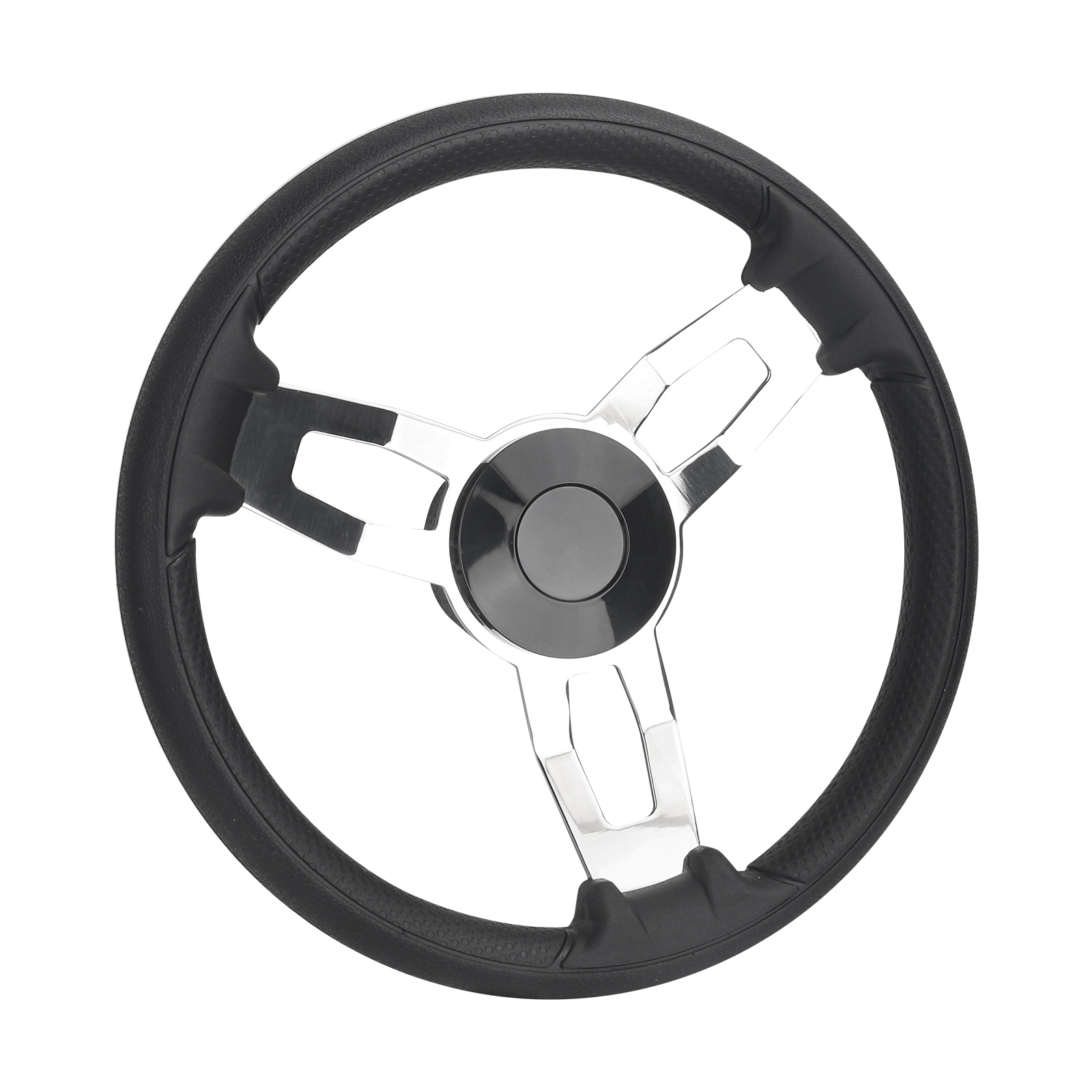 Fishing Boat Steering Wheel - Bootaccessoires Marine 13 inch roestvrijstalen 3-spaaks