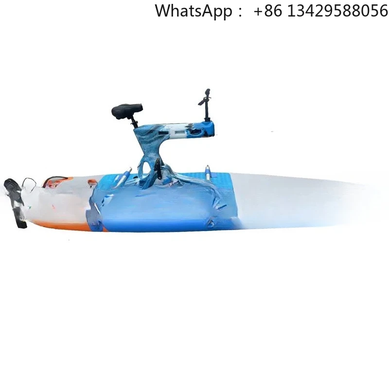 Fishing Boat Seat - 3 Luchtkamers, verbreed opblaasbaar SUP visboot,