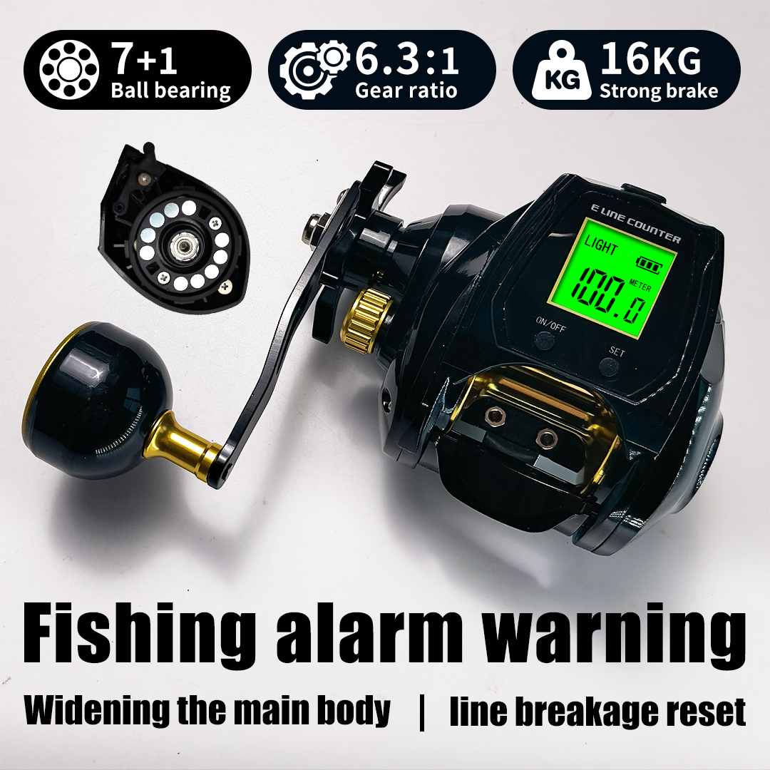 Fishing Boat Steering Wheel - 16 kilogram remkracht, overbrengingsverhouding 6,3, 7+1