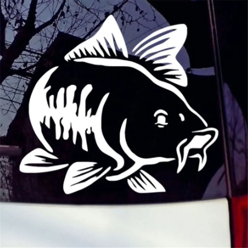 Autosticker Cartoon Karperviss - Fishing Boat Inflatable recensie en prijs