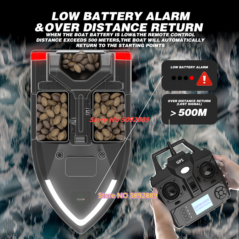 40-punts GPS visboot met autom - Fishing Boat Gps recensie en prijs