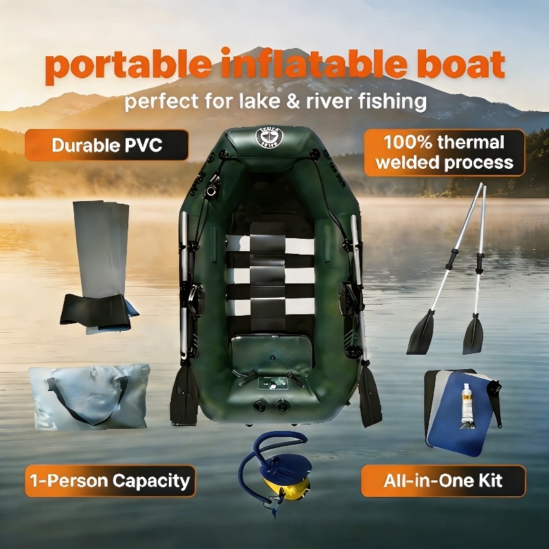 1-persoons visboot, goedkope o - Fishing Boat Inflatable recensie en prijs