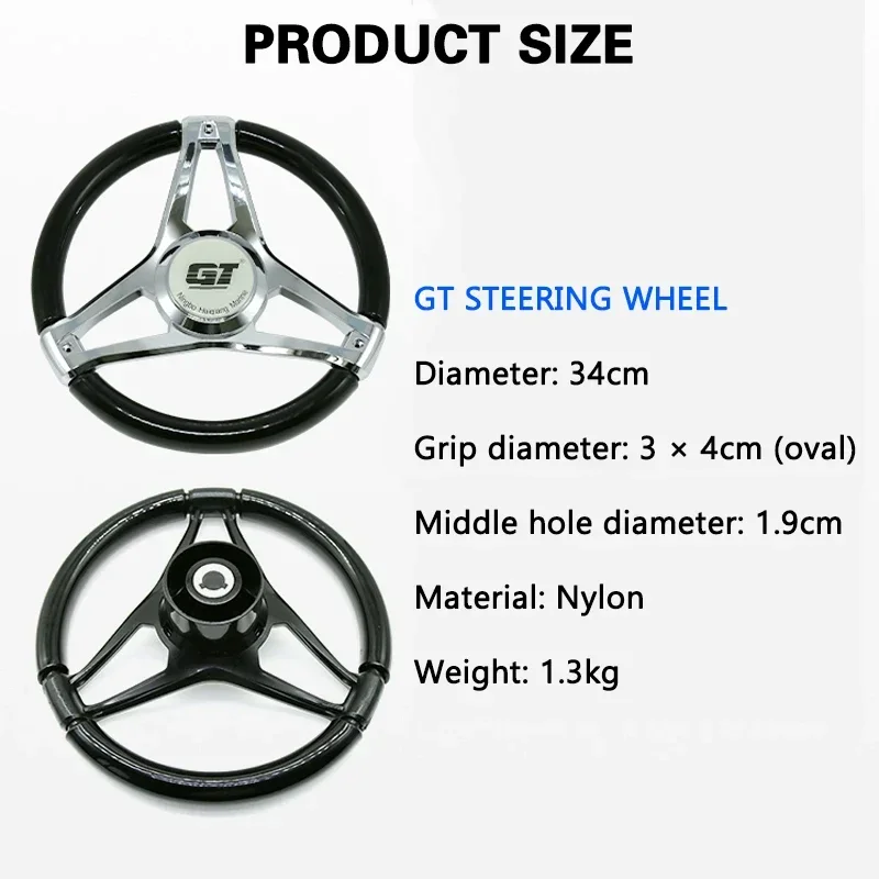 Nieuw GT-bootstuurwiel en nylo - Fishing Boat Steering Wheel recensie en prijs